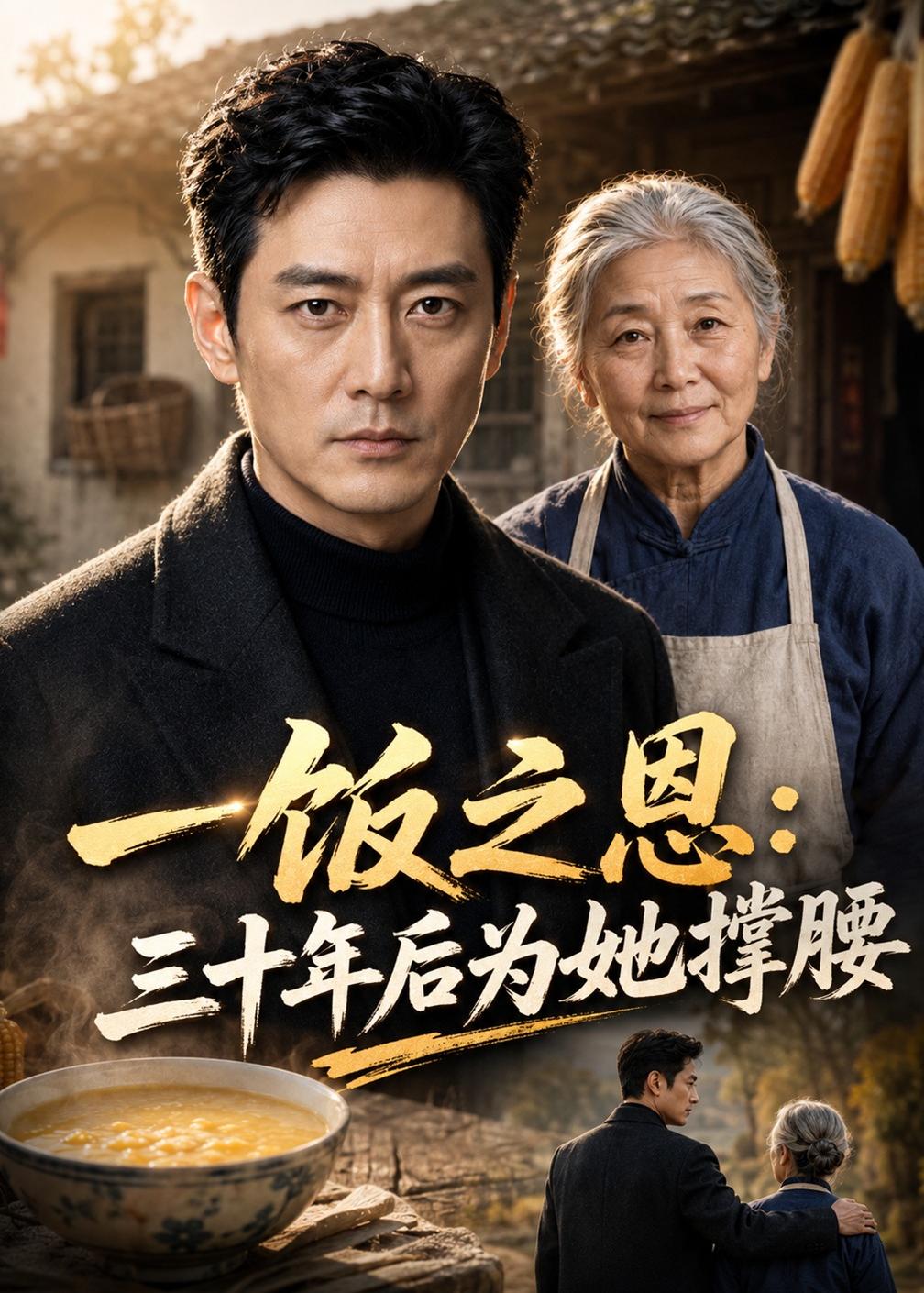 一飯之恩：三十年後為她撐腰 短劇封面