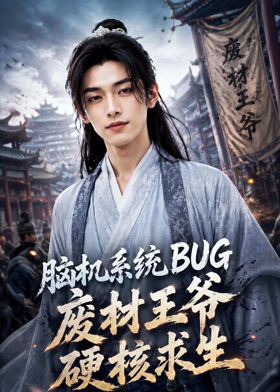 腦機系統BUG，廢材王爺硬核求生 短劇封面