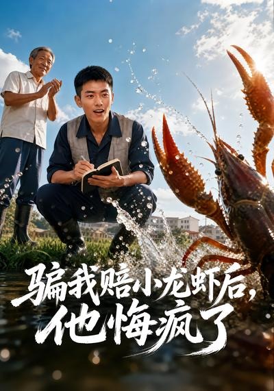 騙我賠了小龍蝦後，他悔瘋了 短劇封面