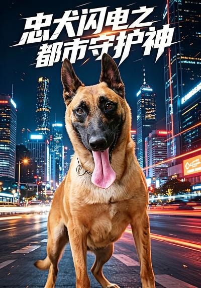 忠犬閃電之都市守護神 短劇封面