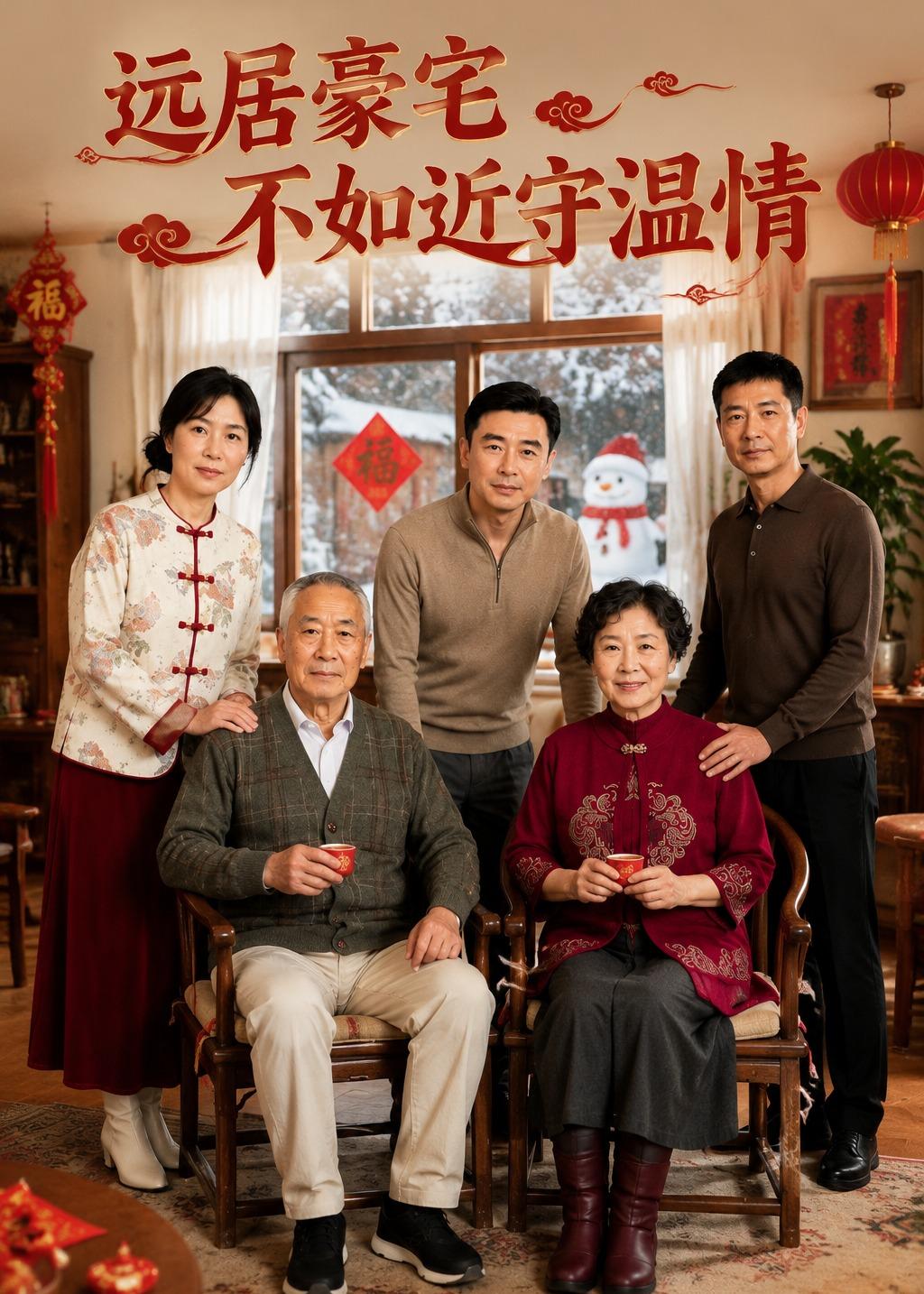 遠居豪宅不如近守溫情 短劇封面