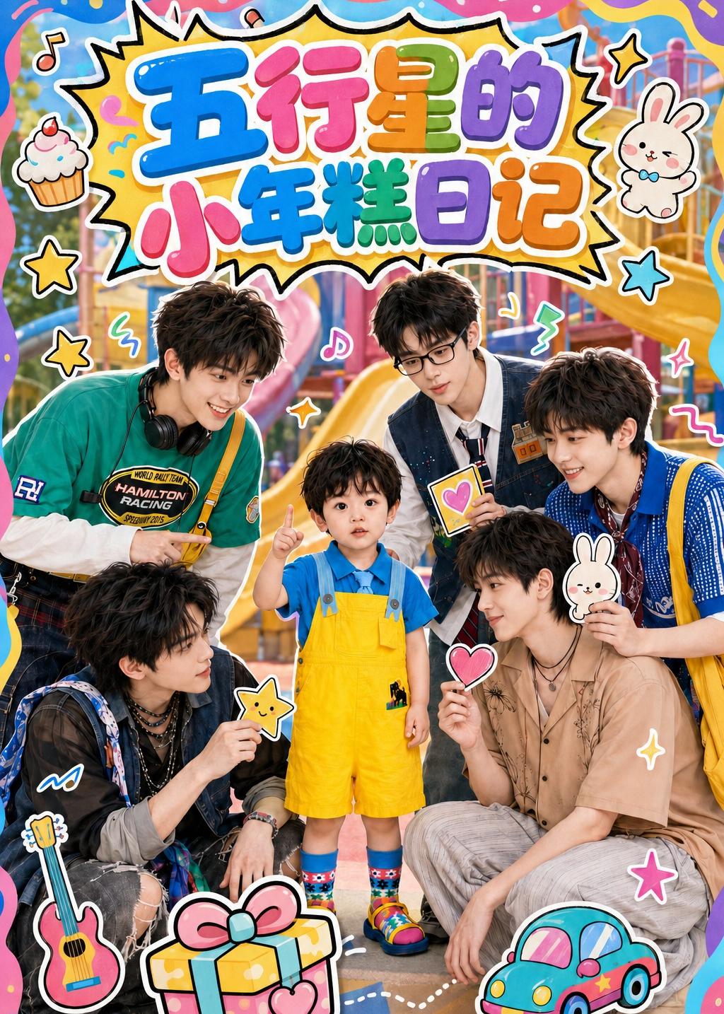 五行星的小年糕日記 短劇封面