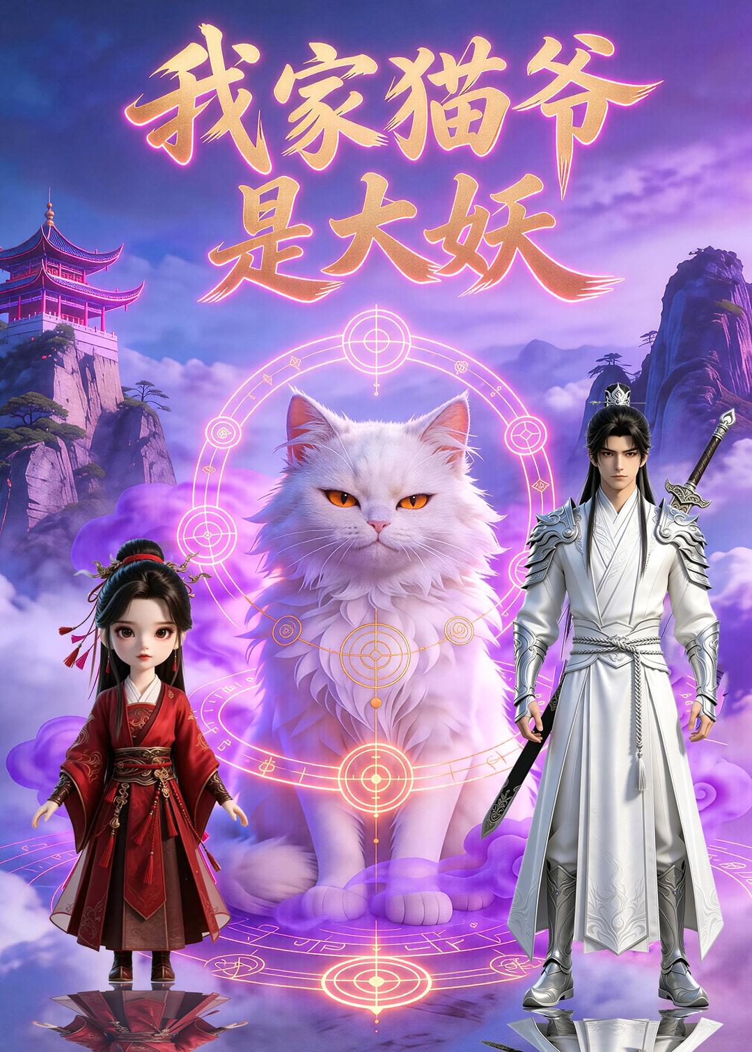 我家貓爺是大妖 短劇封面
