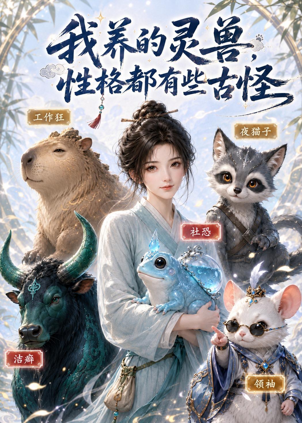 我養的靈獸，性格都有些古怪 短劇封面