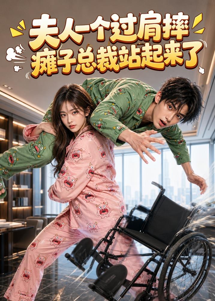 夫人一個過肩摔，癱子總裁站起來了 短劇封面