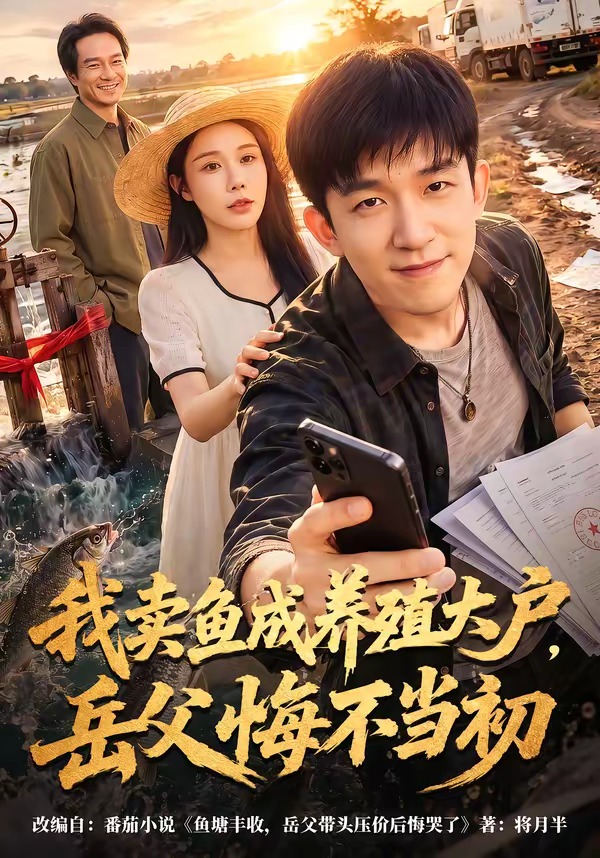 我賣魚成養殖大戶，嶽父悔不當初 短劇封面