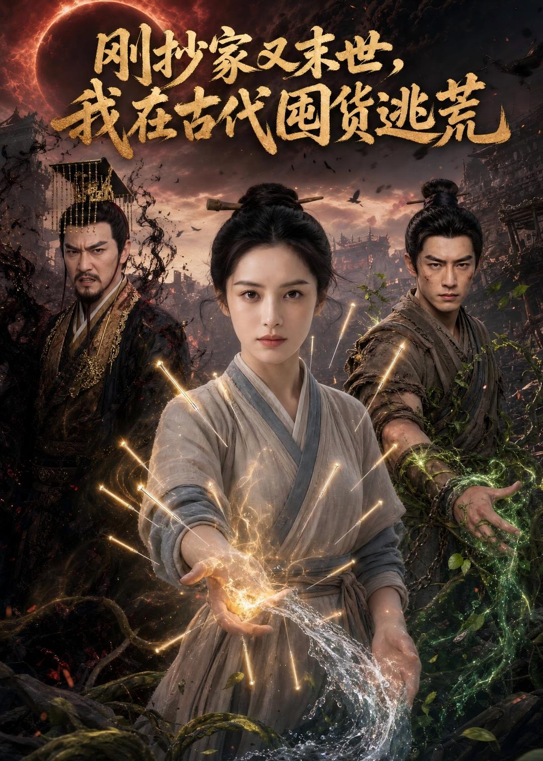 剛抄家又末世，我在古代囤貨逃荒 短劇封面
