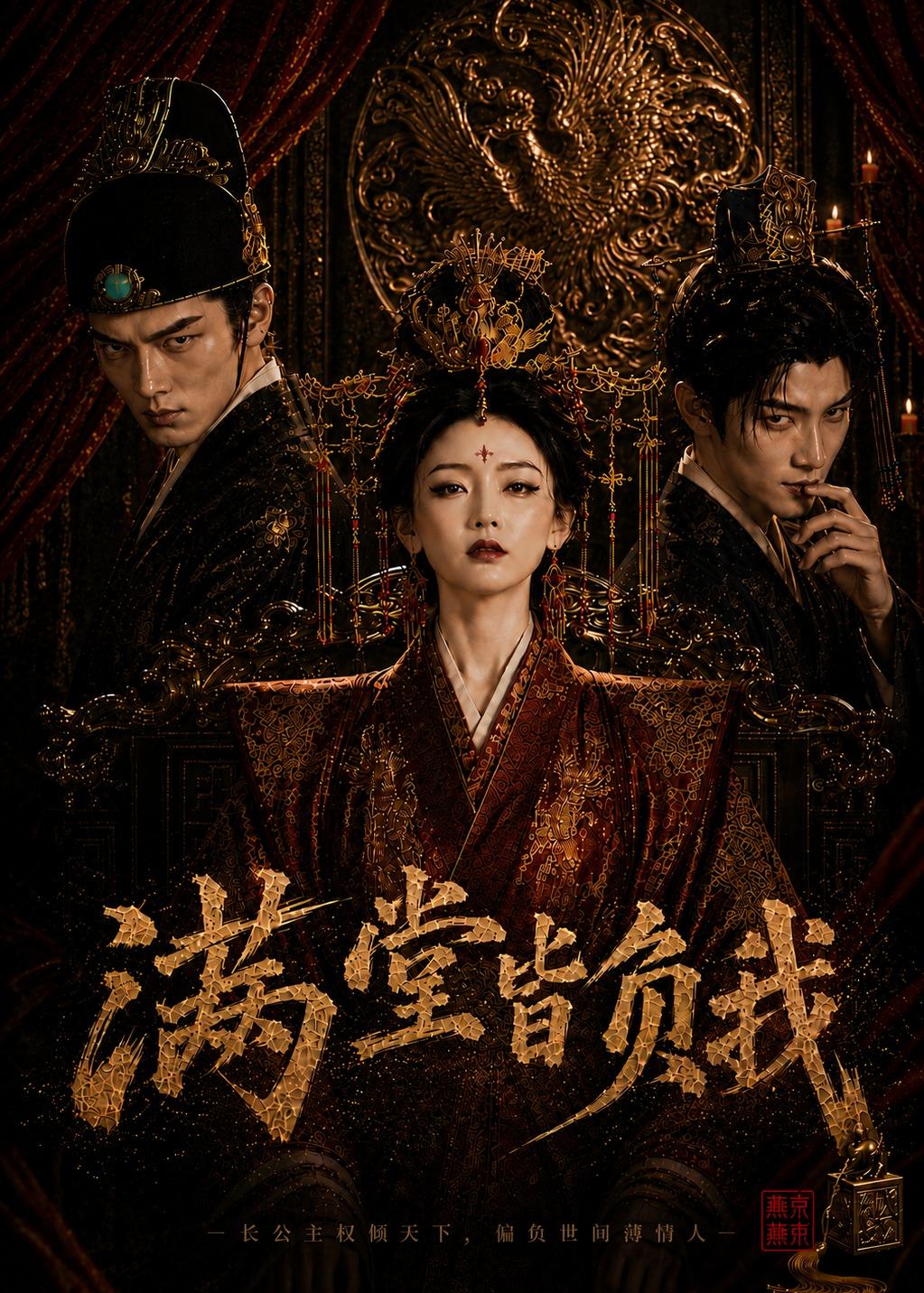 滿堂皆負我 短劇封面