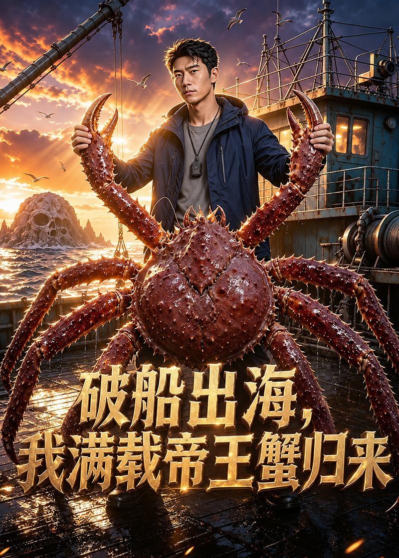 破船出海，我滿載帝王蟹歸來 短劇封面