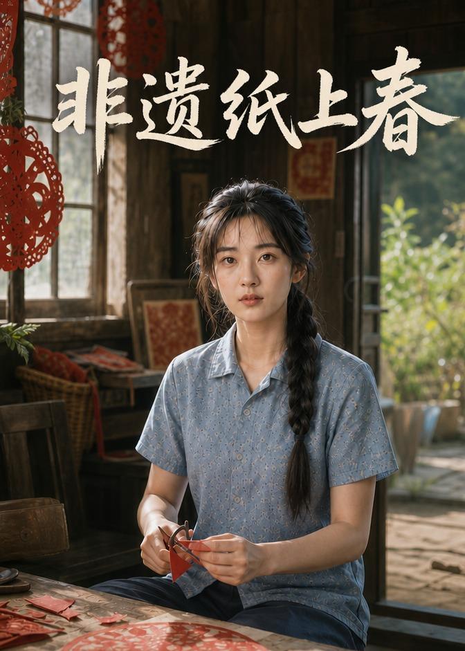非遺紙上春 短劇封面
