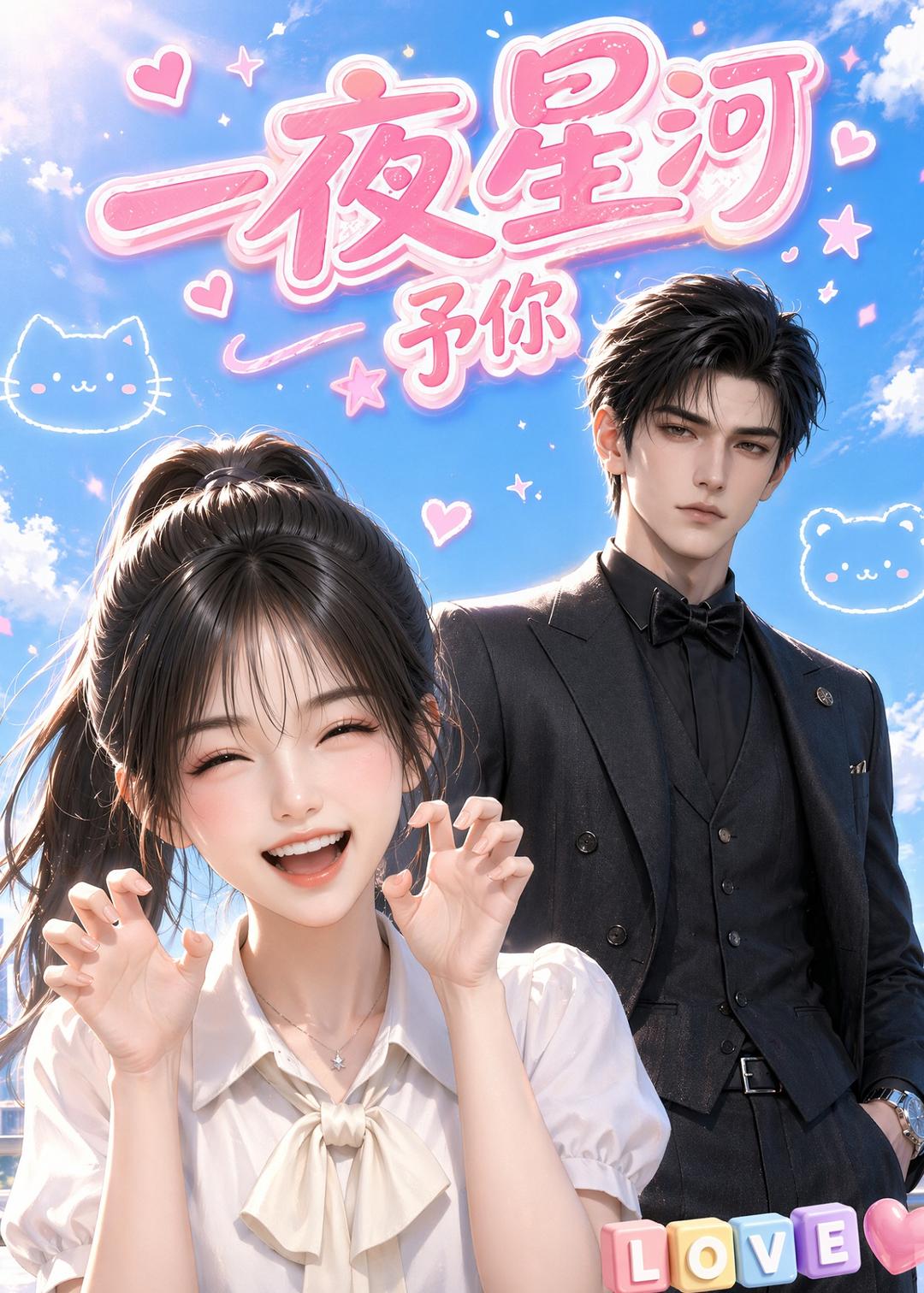 一夜星河予你 短劇封面