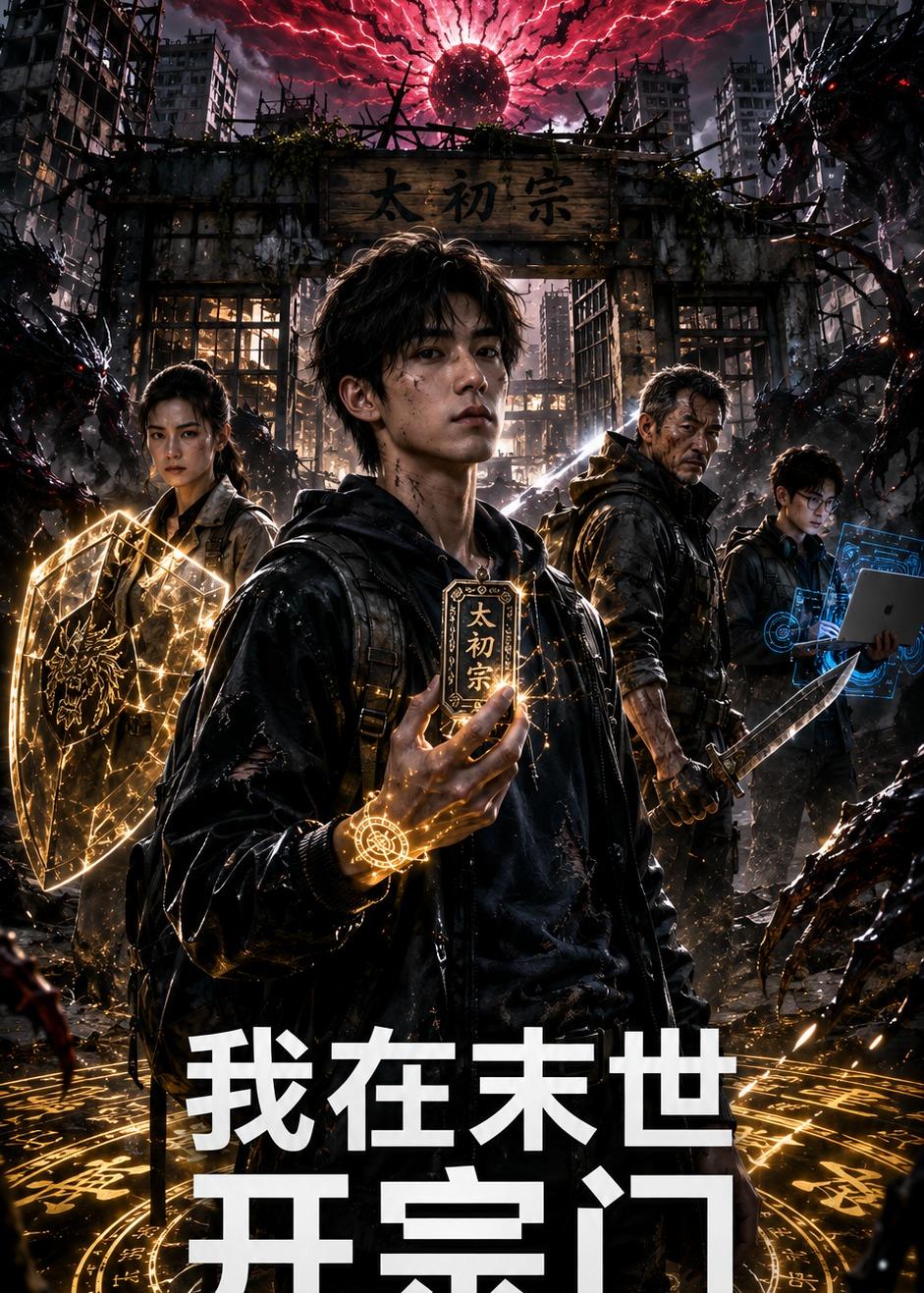 我在末世開宗門 短劇封面
