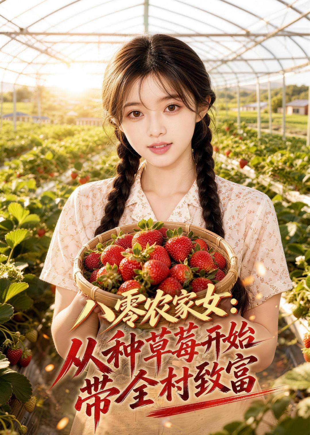 八零農家女：從種草莓開始帶全村致富（ 短劇封面