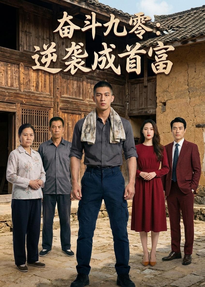奮鬥九零：逆襲成首富 短劇封面