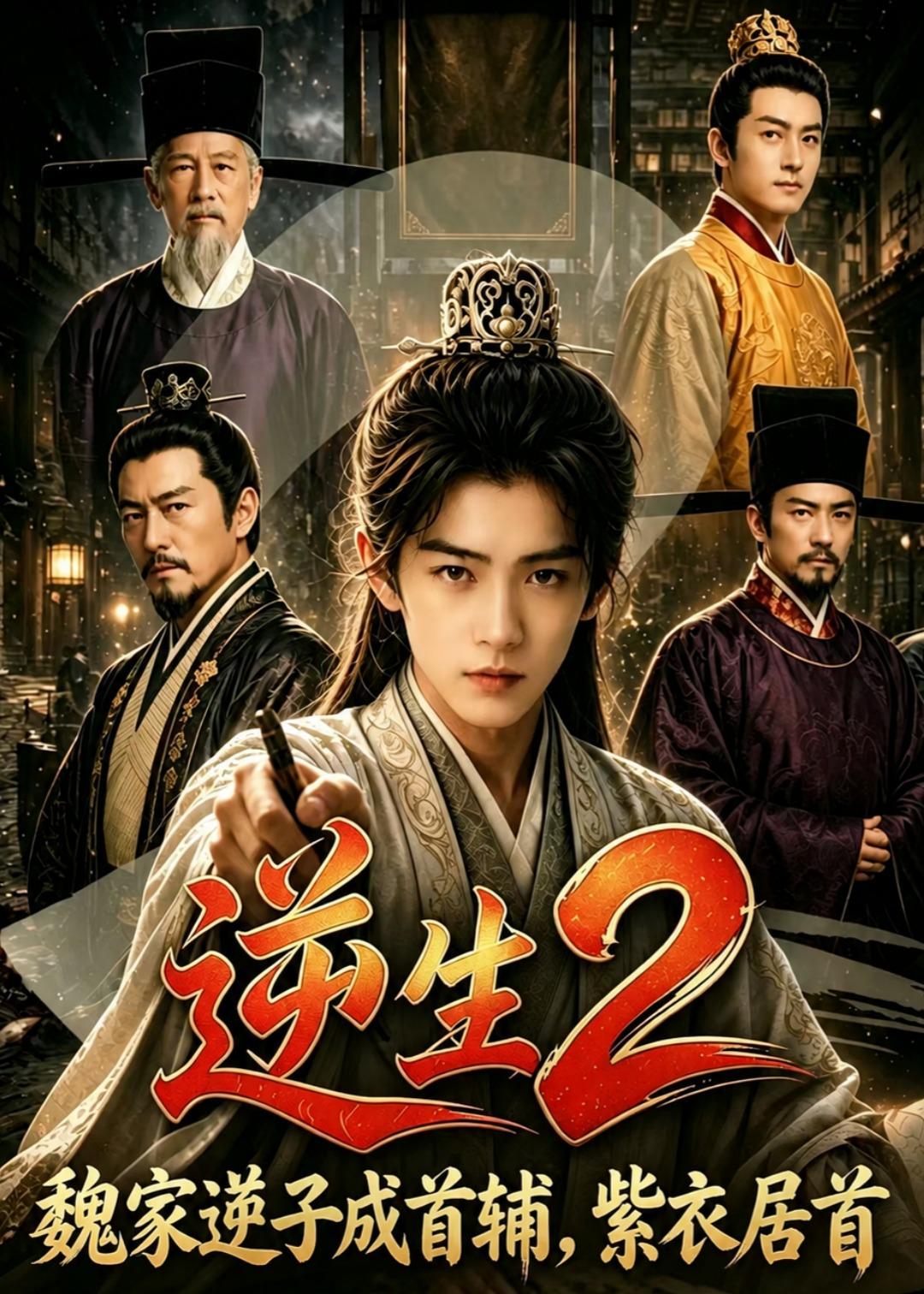 逆生2魏家逆子成首輔，紫衣居首 短劇封面