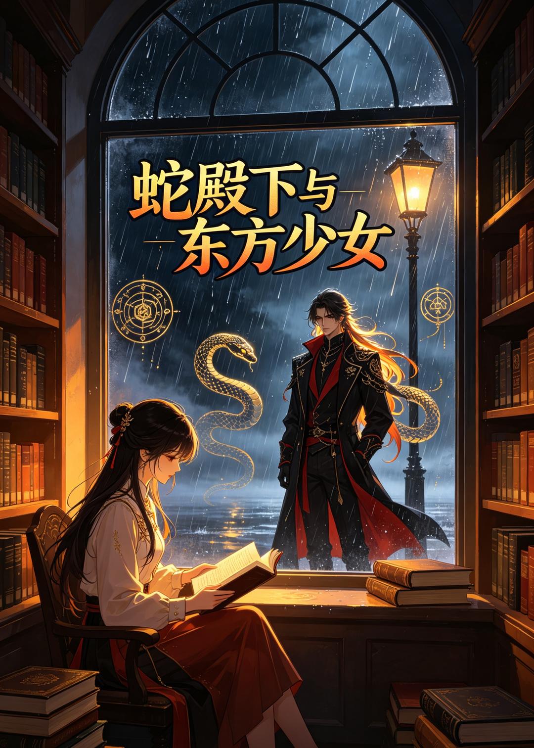 蛇殿下與東方少女 短劇封面