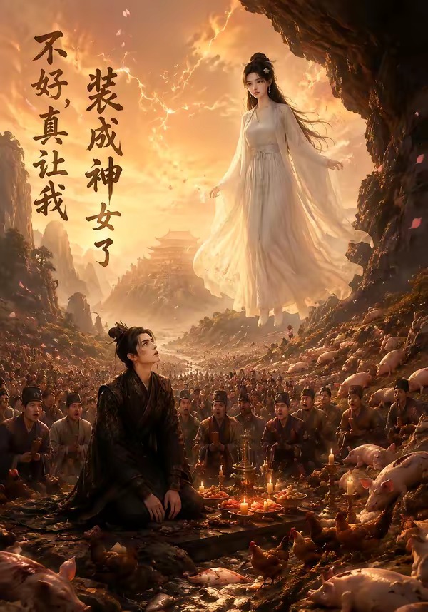 不好，真讓我裝成神女了 短劇封面