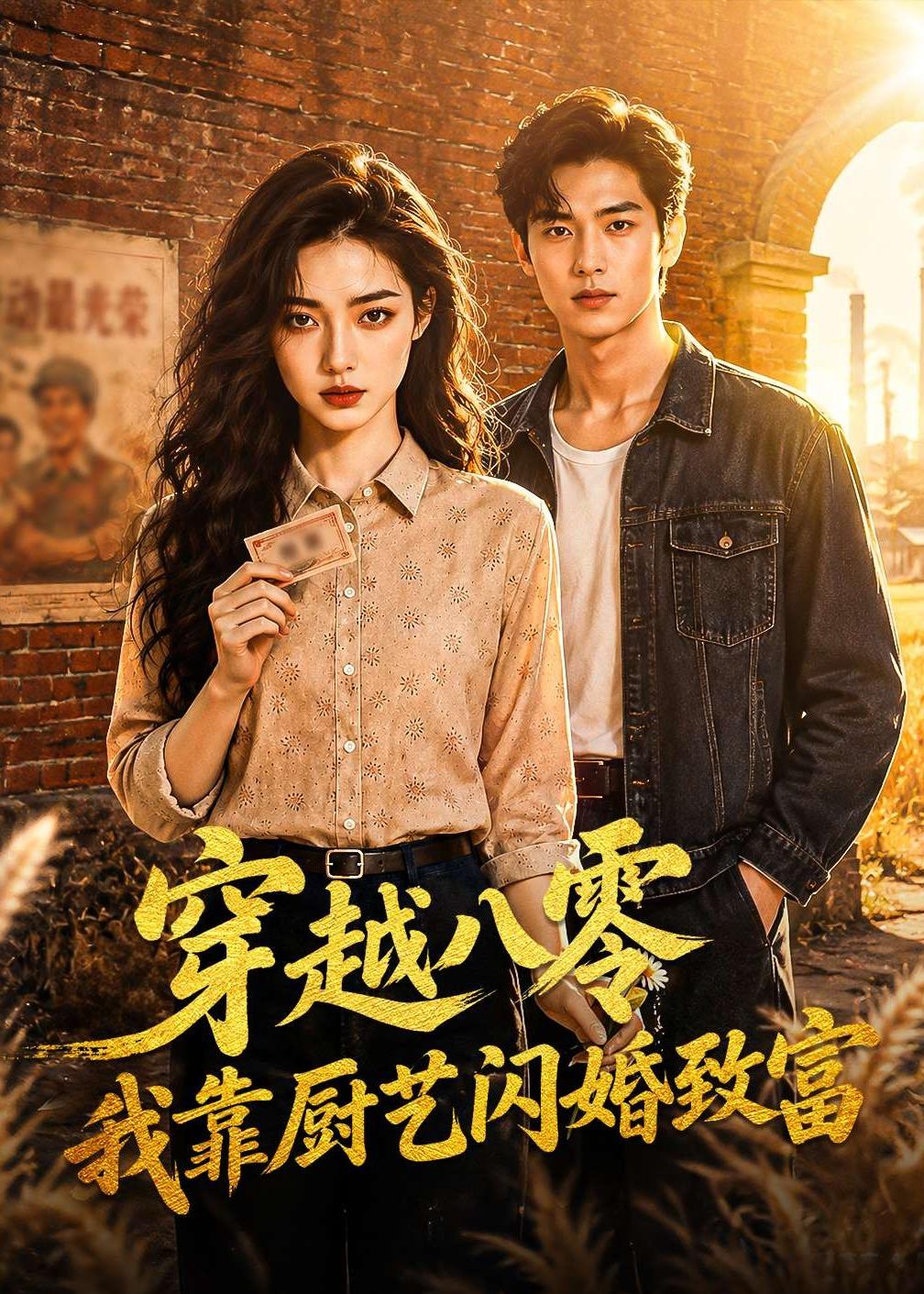穿越八零我靠廚藝閃婚致富 短劇封面