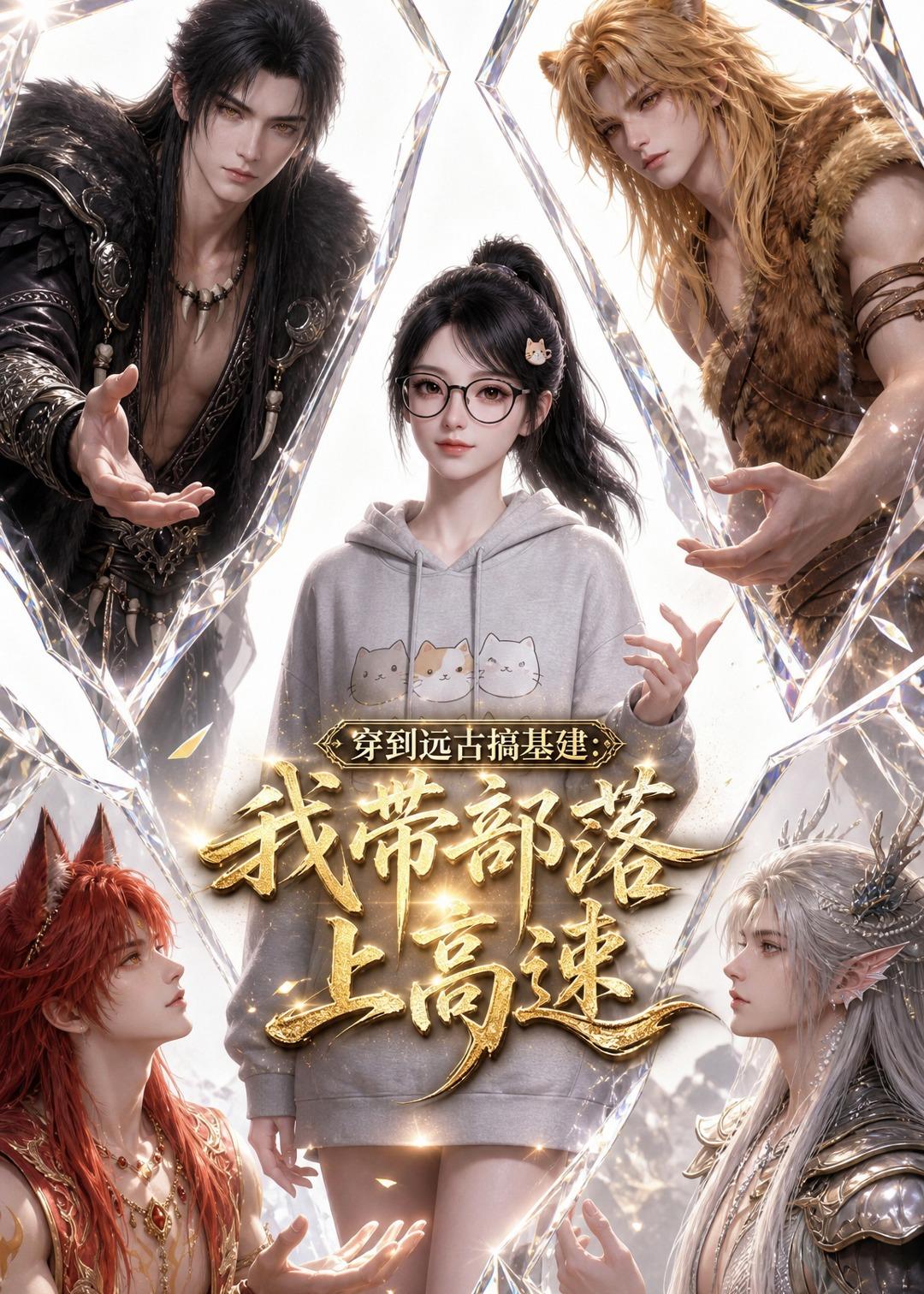 穿到遠古搞基建：我帶部落上高速 短劇封面