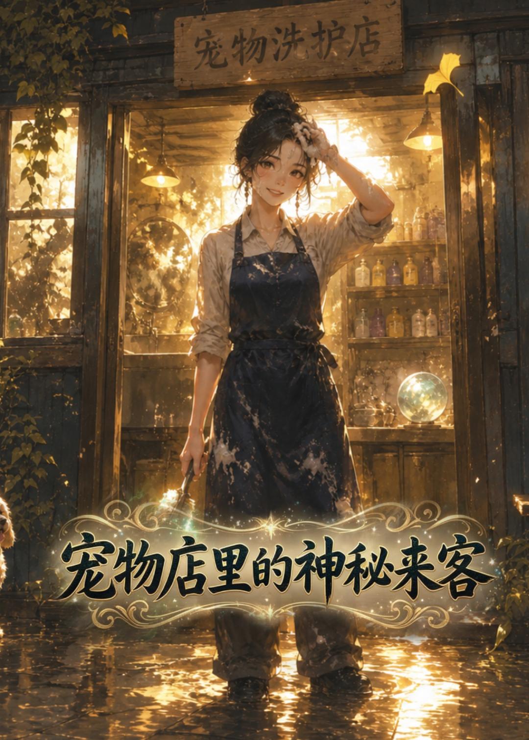 寵物店裡的神秘來客 短劇封面