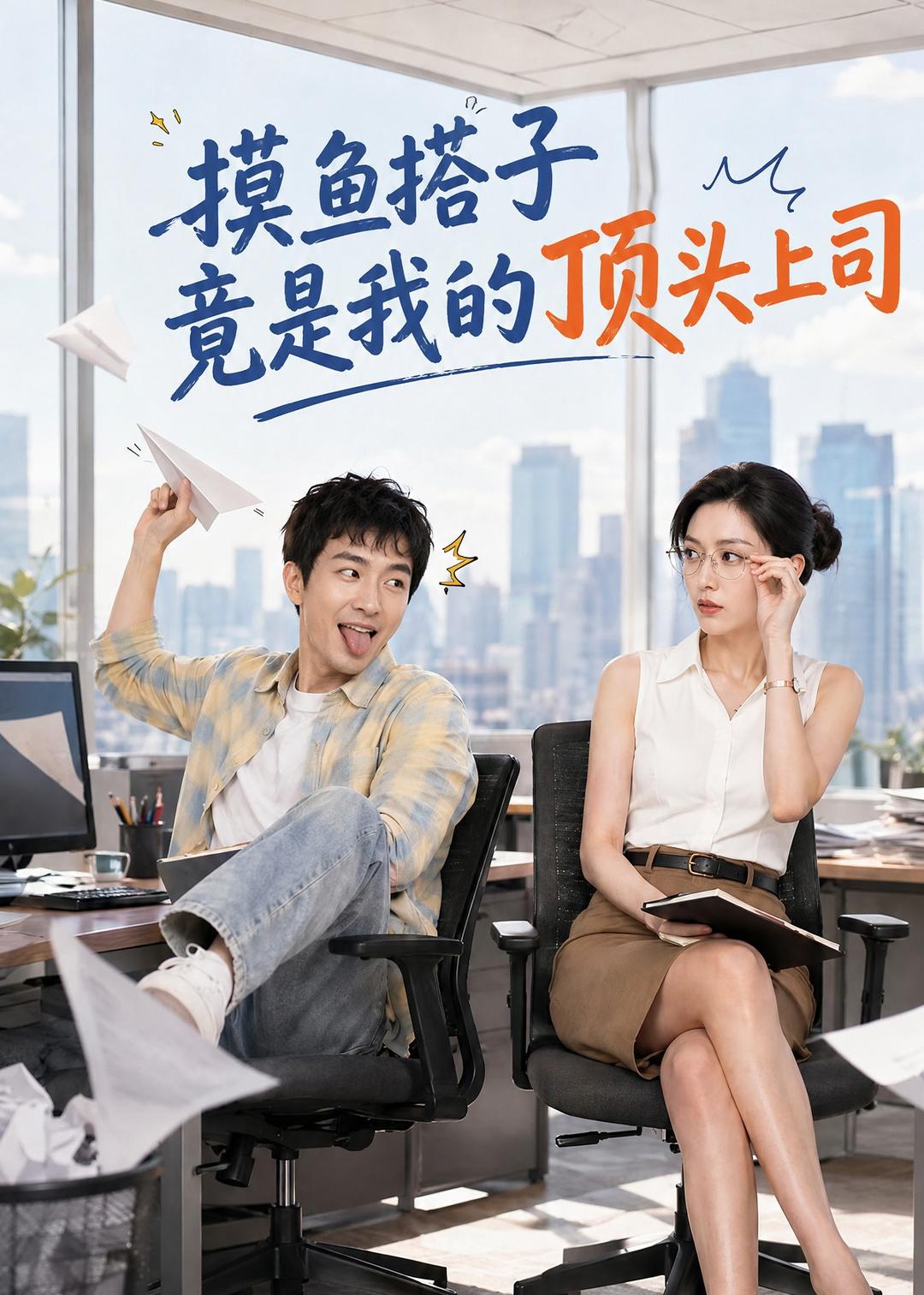 摸魚搭子竟是我的頂頭上司 短劇封面