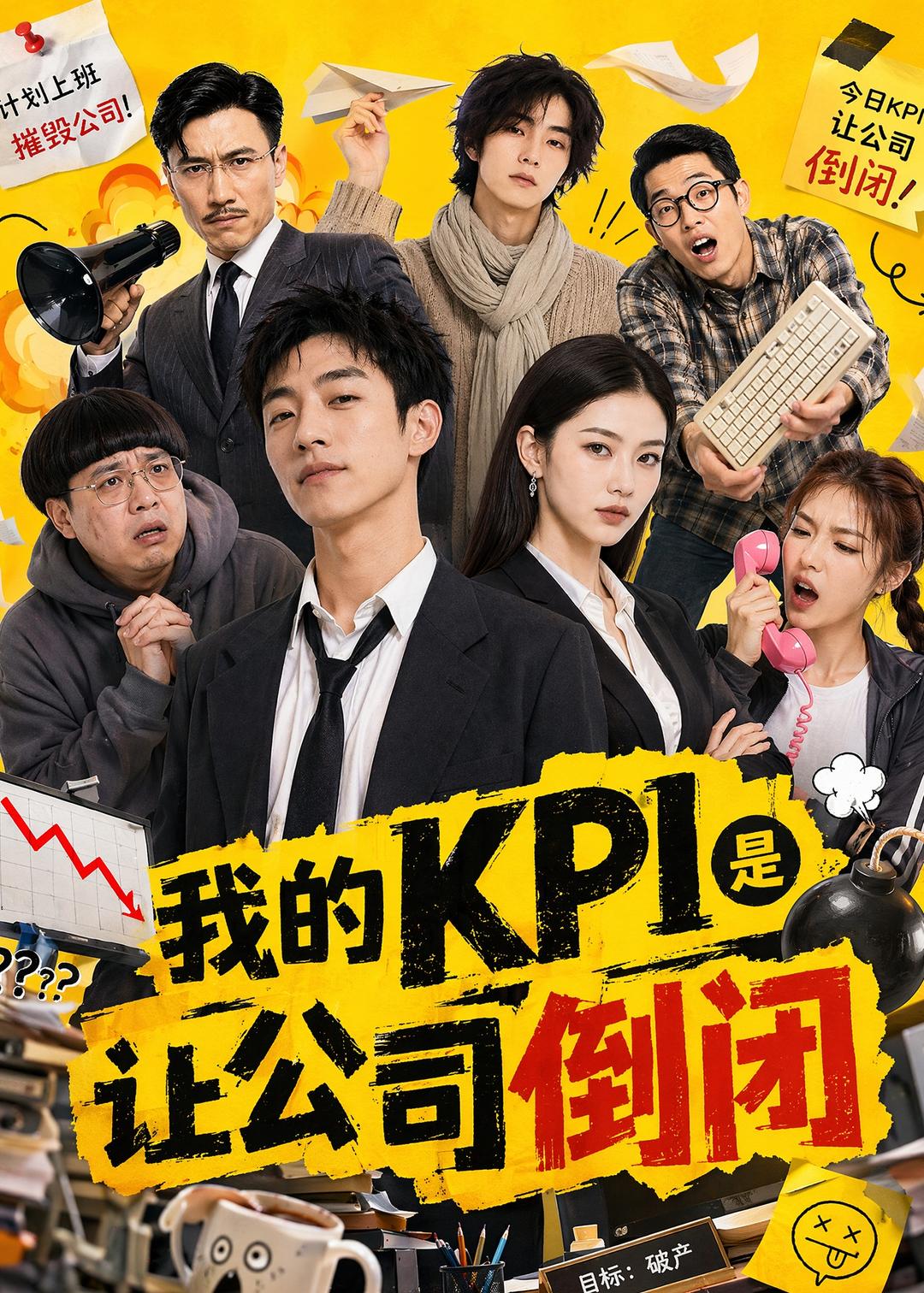 我的KPI是讓公司倒閉 短劇封面