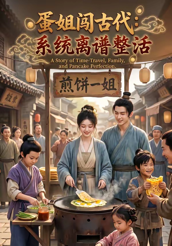 蛋姐闖古代：系統離譜整活 短劇封面