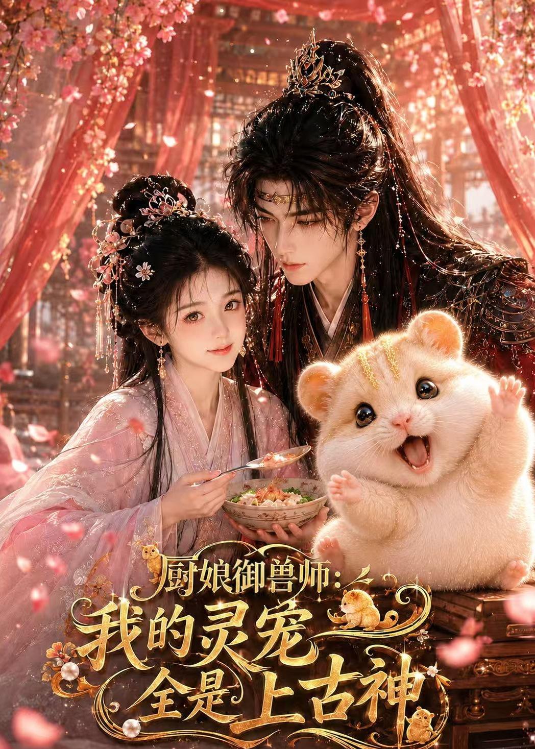 廚娘御獸師：我的靈寵全是上古神 短劇封面