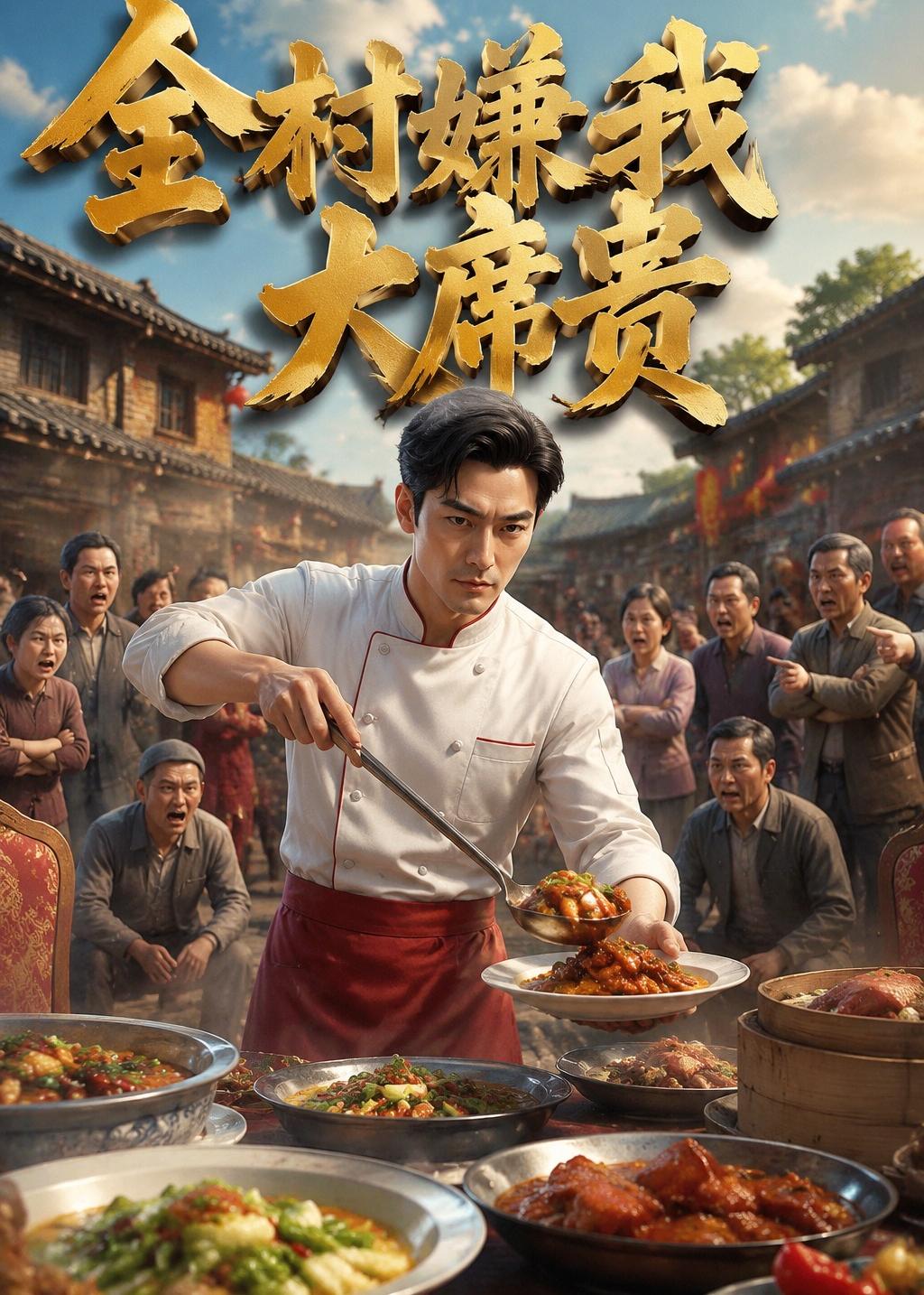 全村嫌我大席貴 短劇封面