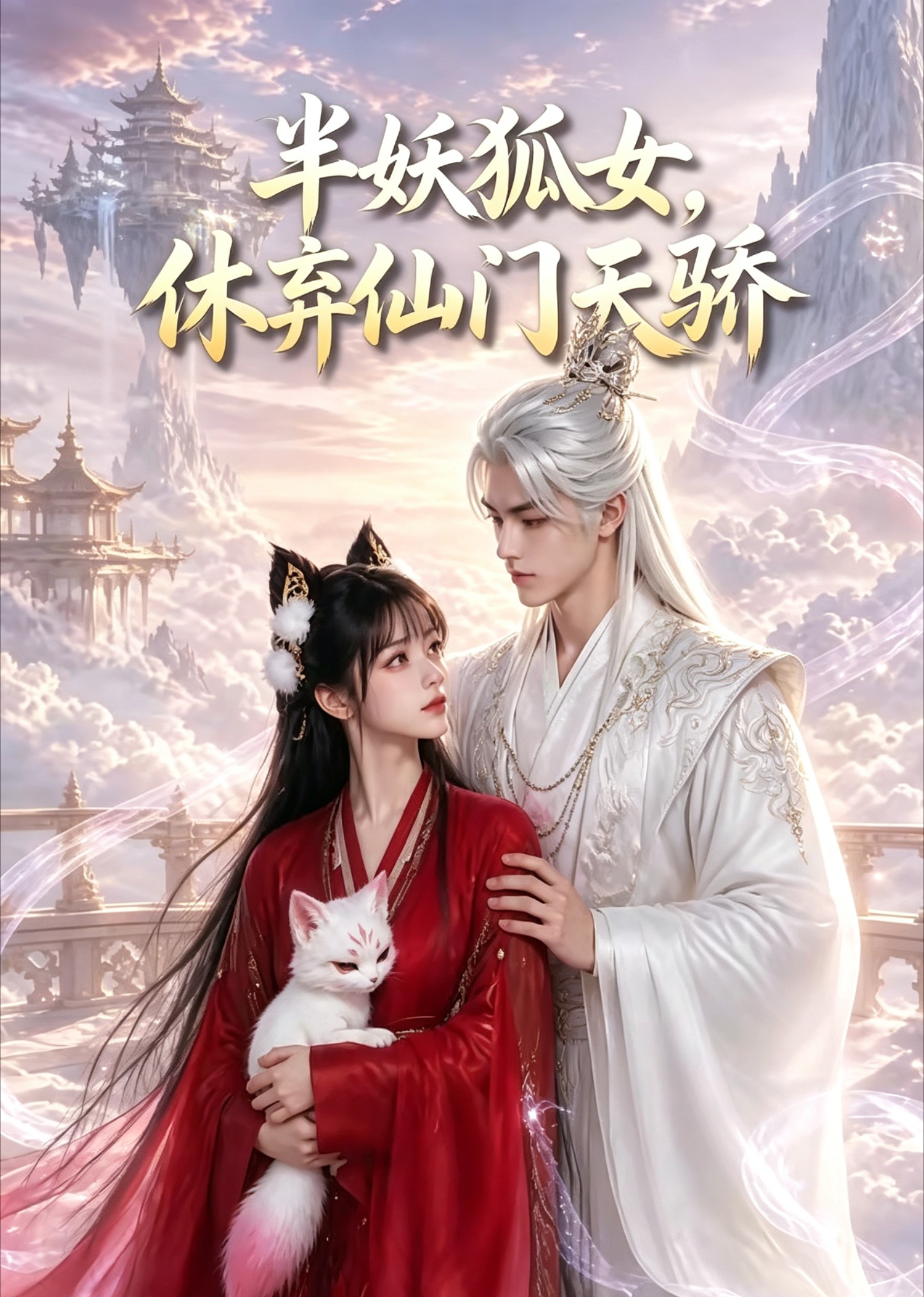 半妖狐女，休棄仙門天驕 短劇封面