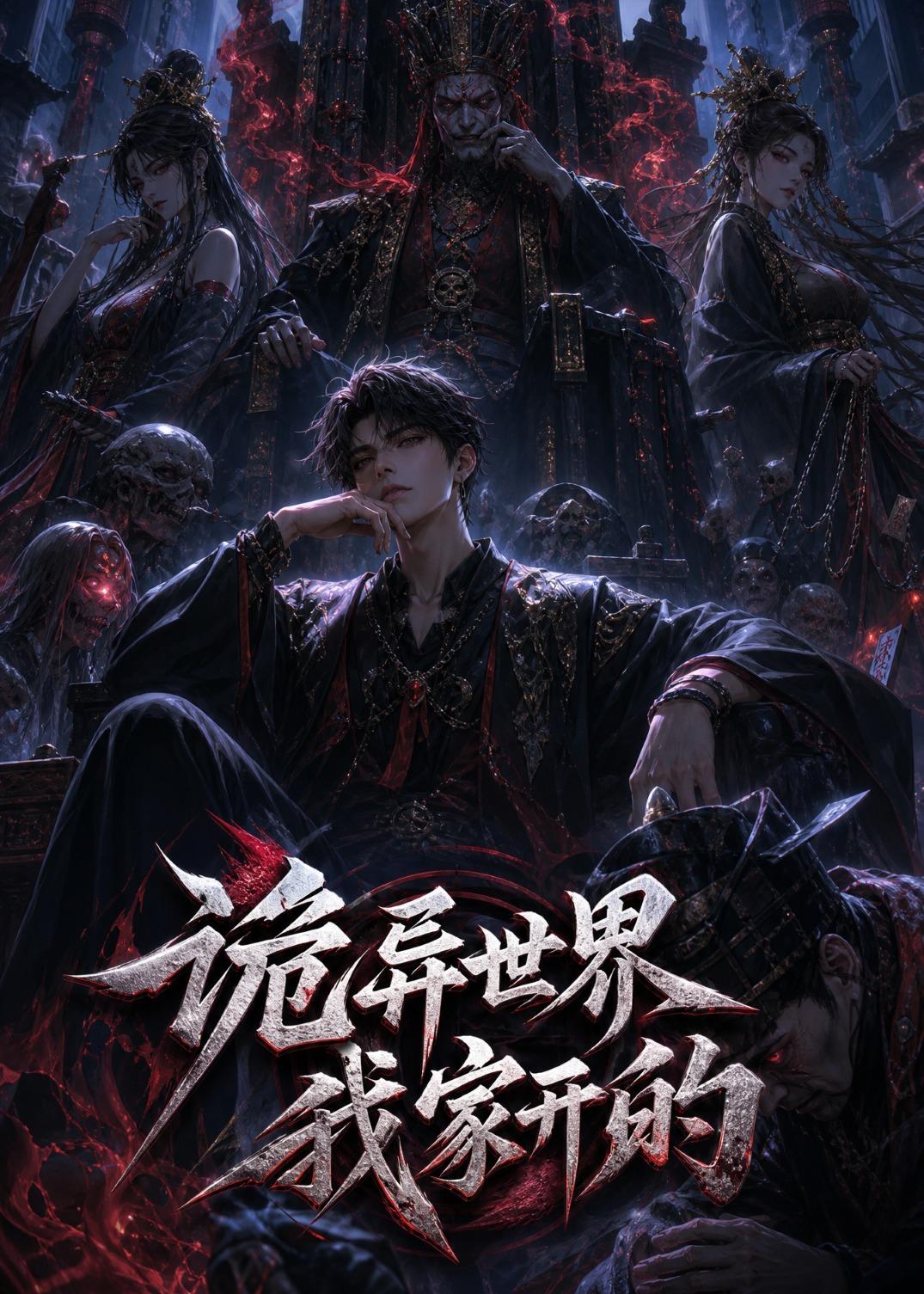 詭異世界我家開的 短劇封面