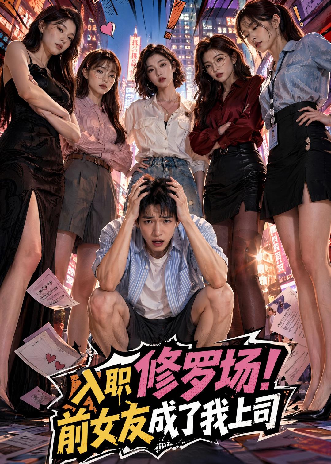 入職修羅場！前女友成了我上司 短劇封面