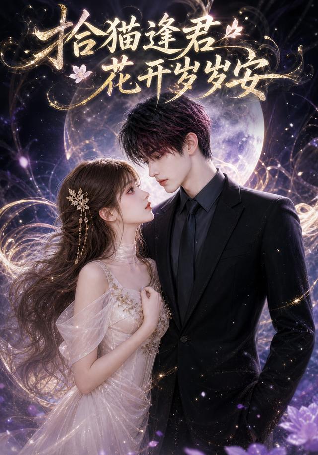 拾貓逢君，花開歲歲安 短劇封面
