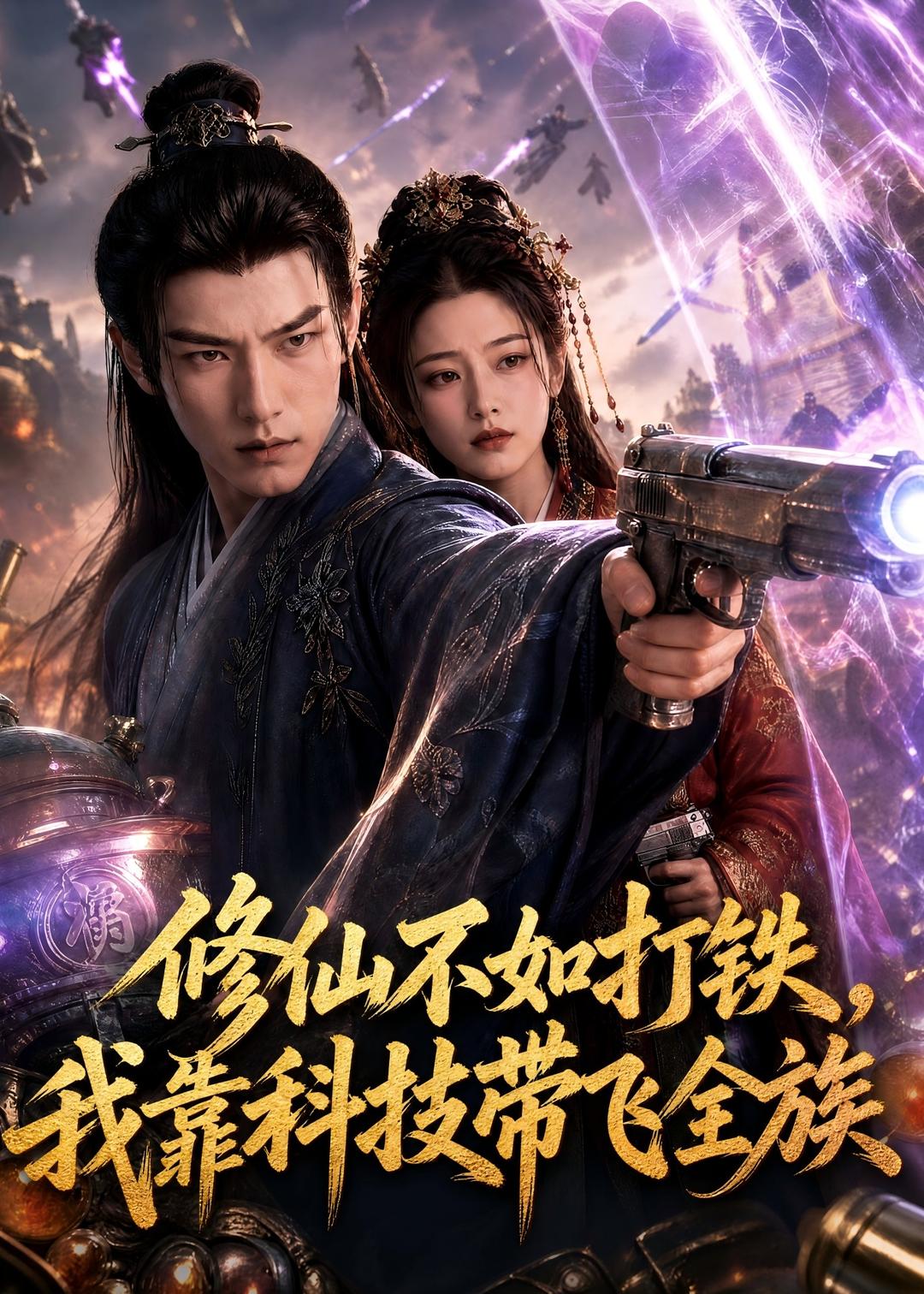 修仙不如打鐵，我靠科技帶飛全族 短劇封面