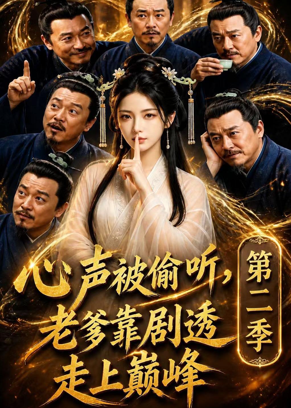 心聲被偷聽，老爹靠劇透走上巔峰第二季 短劇封面