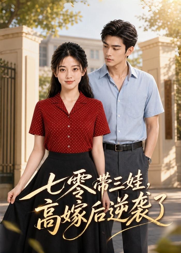 七零帶三娃，高嫁後逆襲了 短劇封面