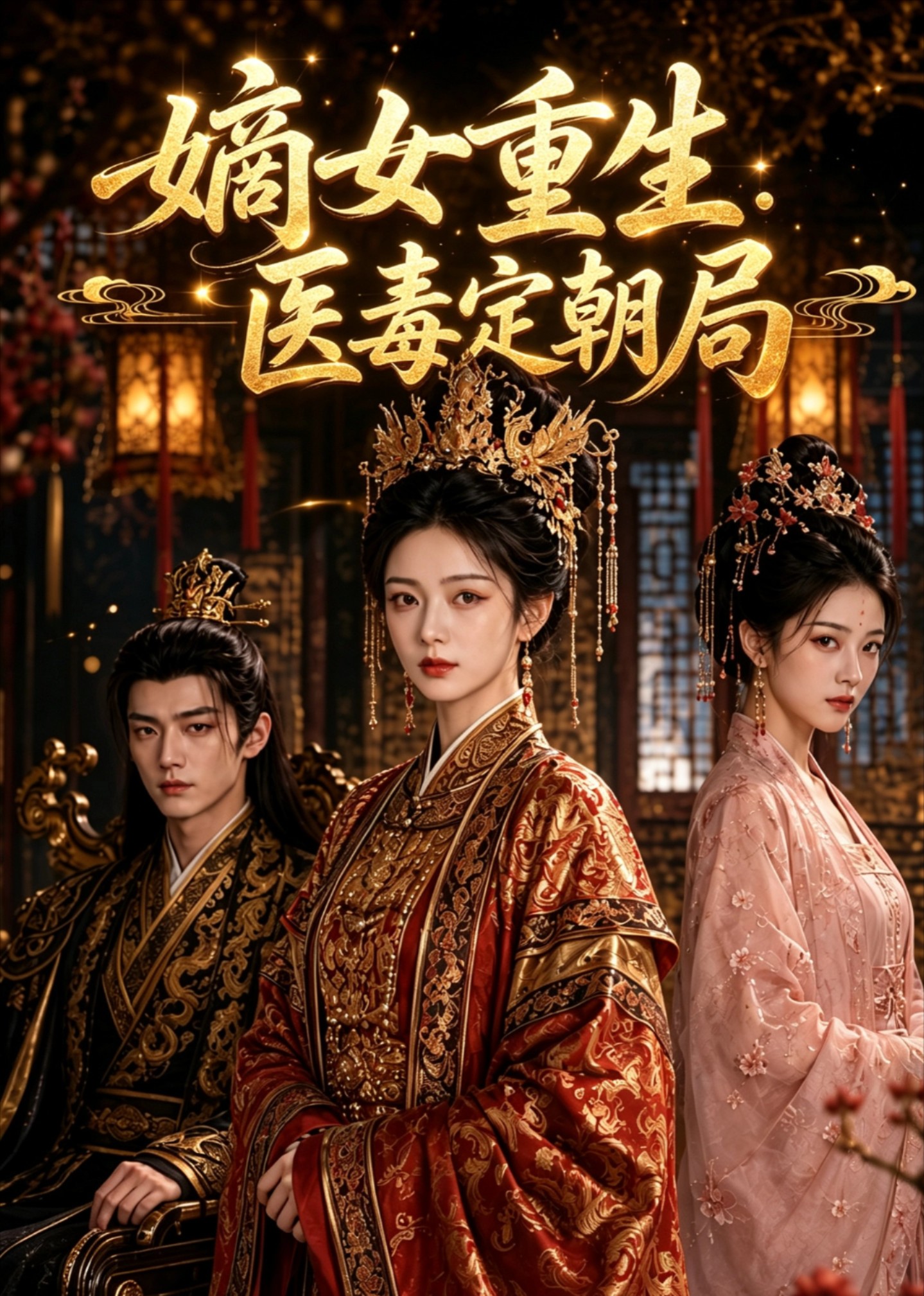 嫡女重生：醫毒定朝局 短劇封面