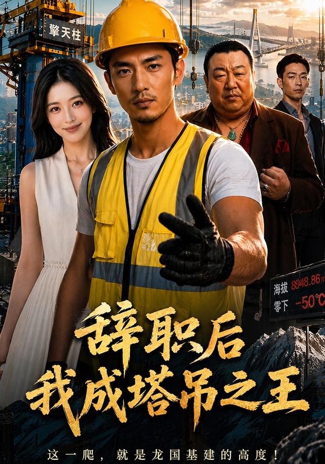 辭職後我成塔吊之王 短劇封面