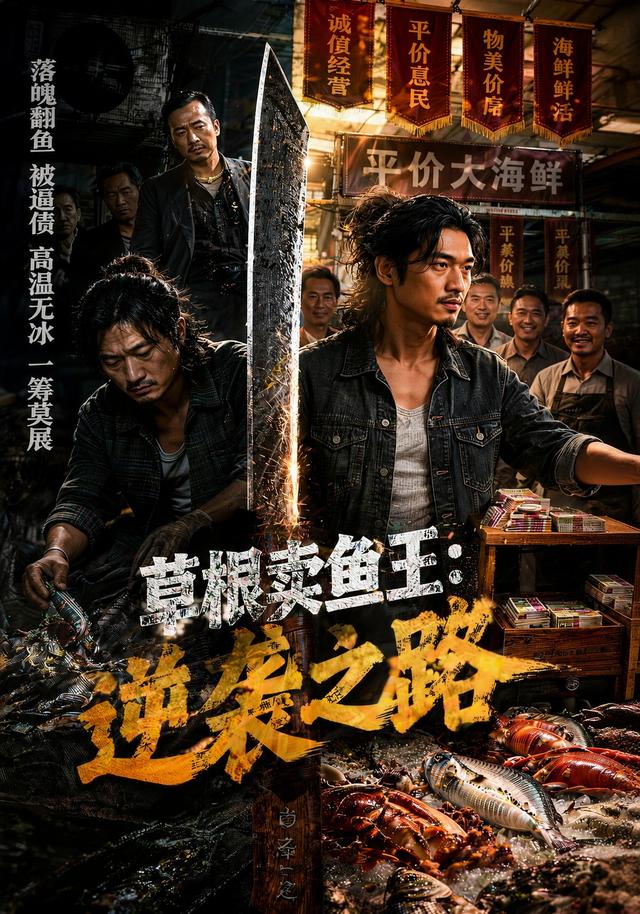 草根賣魚王：逆襲之路 短劇封面