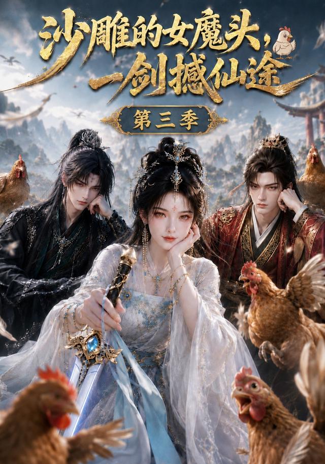 沙雕的女魔頭，一劍撼仙途第三季 短劇封面