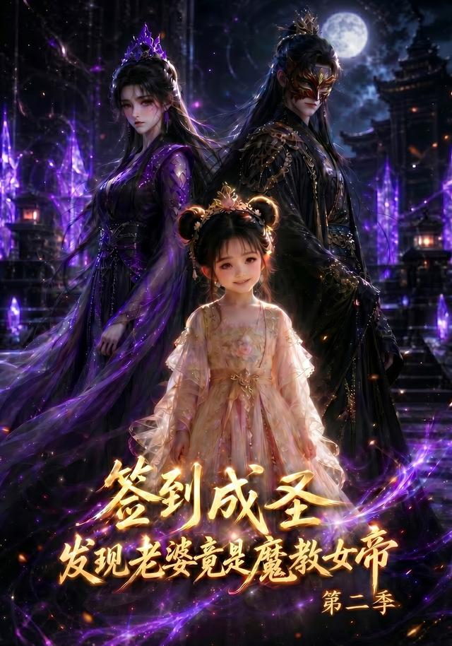 簽到成聖，發現老婆竟是魔教女帝第二季 短劇封面