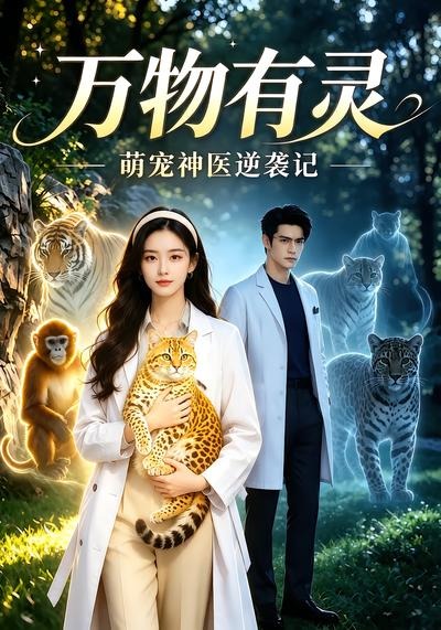 萬物有靈，萌寵神醫逆襲記 短劇封面