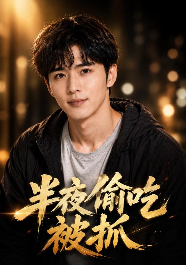 半夜偷吃被抓 短劇封面