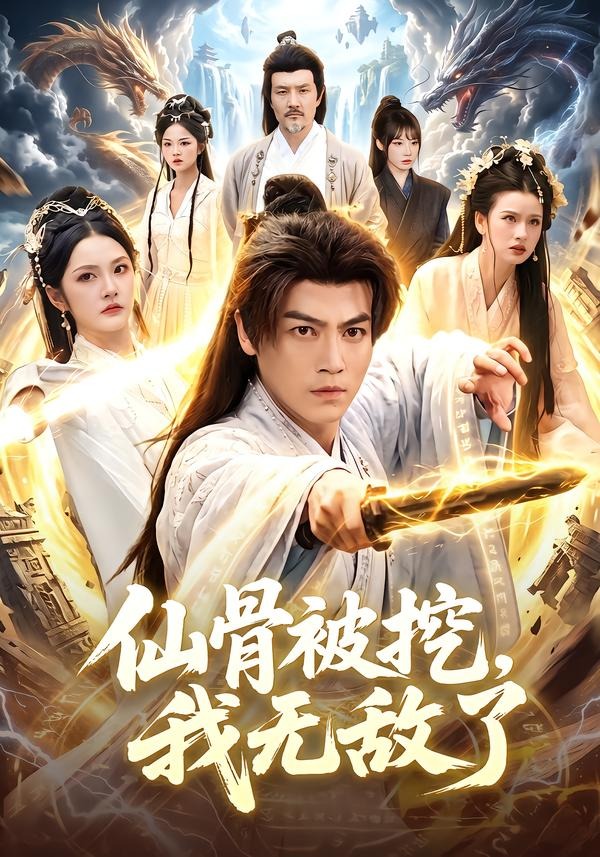 仙骨被挖，我無敵了 短劇封面