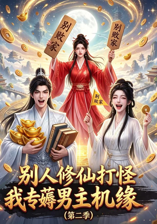 別人修仙打怪我專薅男主機緣（第二季） 短劇封面