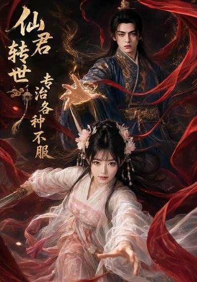 仙君轉世專治各種不服 短劇封面