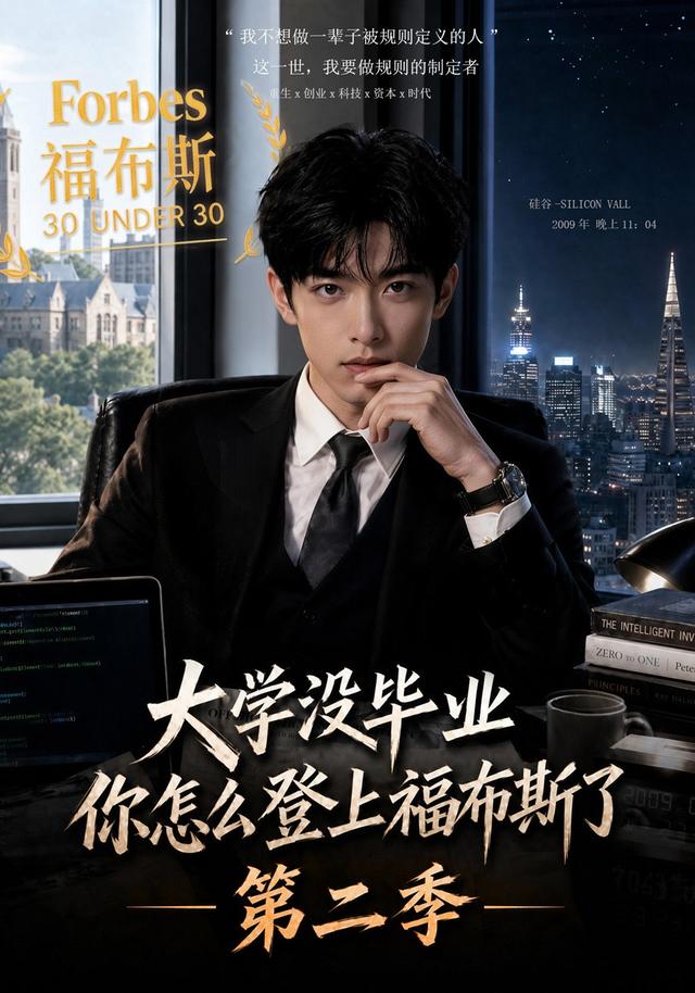 大學沒畢業，你怎麼登上福布斯了第二季 短劇封面