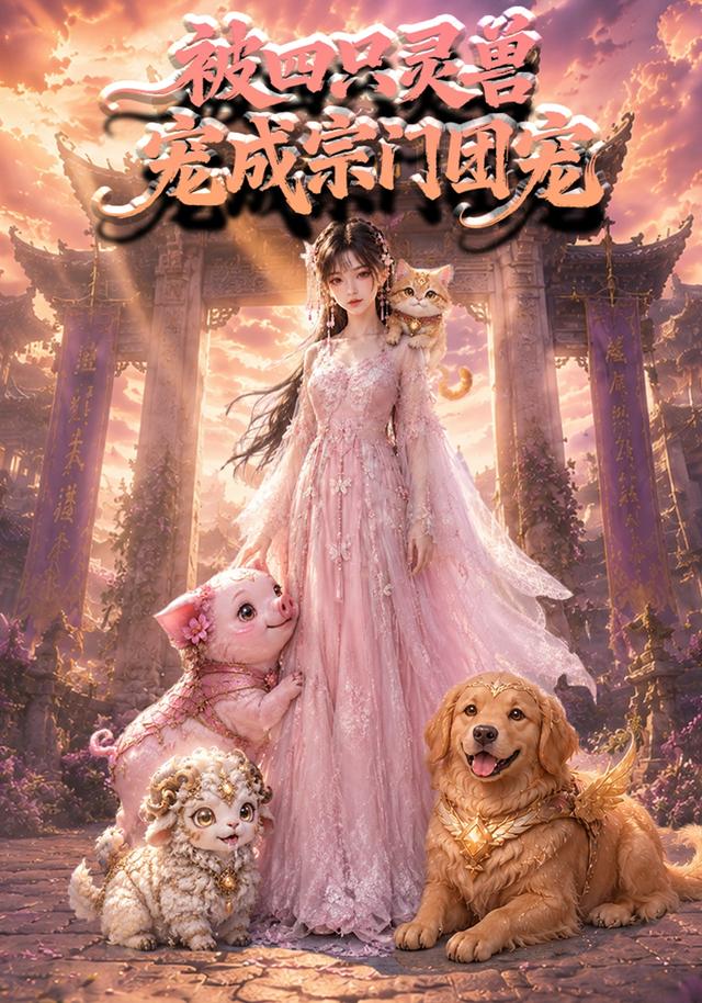 被四只靈獸寵成宗門團寵 短劇封面