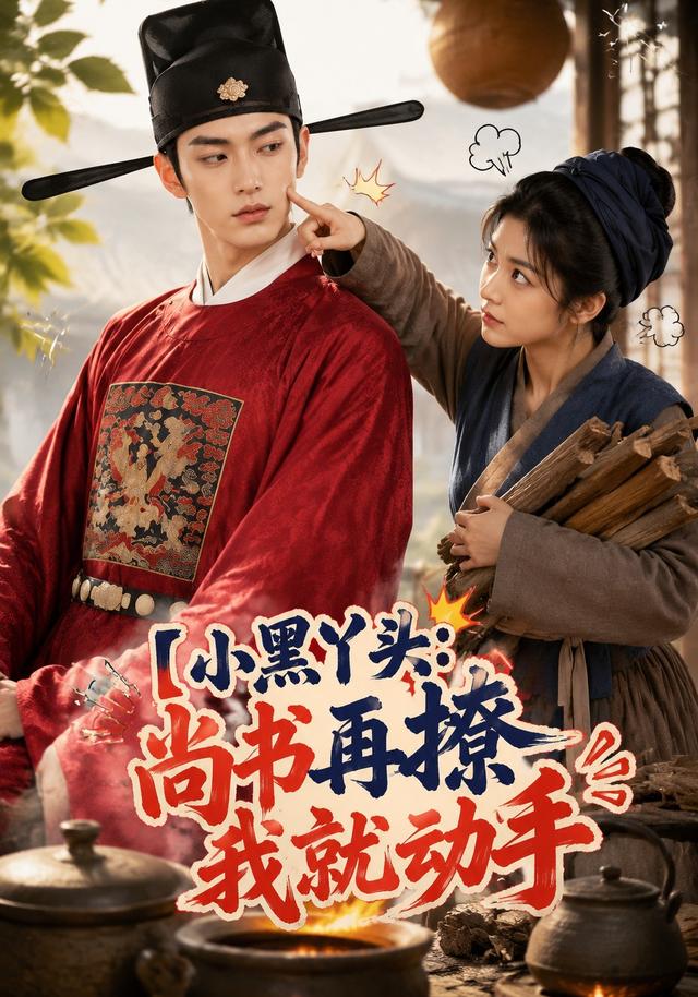 小黑丫頭：尚書再撩我就動手 短劇封面