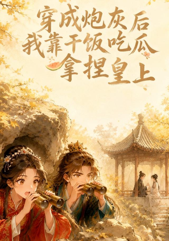 穿成炮灰後我靠干飯吃瓜拿捏皇上 短劇封面